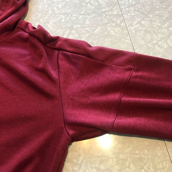 adidas men’s climawarm maroon active hoodie size large - Picture 11 of 12